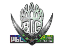Sticker | BIG (Holo) | Krakow 2017 (Sticker | BIG (Holo) | Krakow 2017)