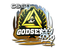 Sticker | GODSENT (Foil) | 2020 RMR (Sticker | GODSENT (Foil) | 2020 RMR)