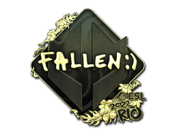Sticker | FalleN (Gold) | Rio 2022 (Sticker | FalleN (Gold) | Rio 2022)