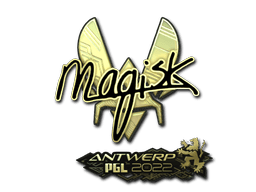 Sticker | Magisk (Gold) | Antwerp 2022 (Sticker | Magisk (Gold) | Antwerp 2022)