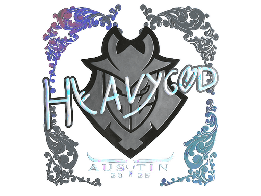 Sticker | Heavygod (Holo) | Austin 2025 (Sticker | Heavygod (Holo) | Austin 2025)