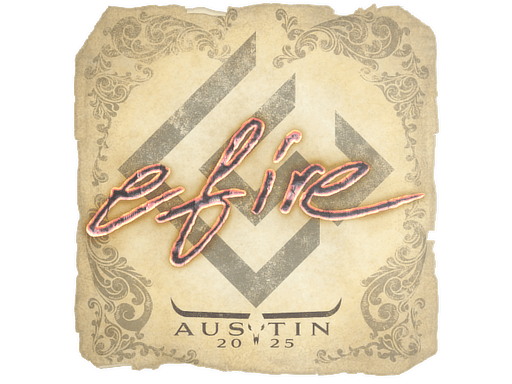 Sticker | efire | Austin 2025 (Sticker | efire | Austin 2025)