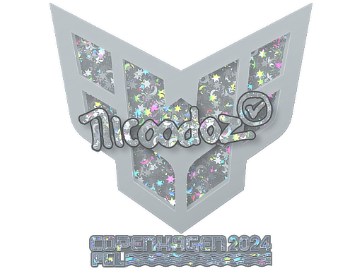 Sticker | nicoodoz (Glitter) | Copenhagen 2024 (Sticker | nicoodoz (Glitter) | Copenhagen 2024)