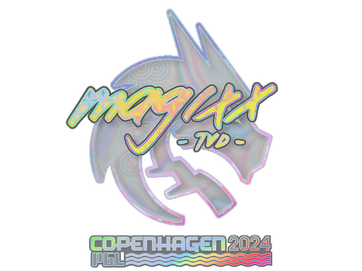 Sticker | magixx (Holo) | Copenhagen 2024 (Sticker | magixx (Holo) | Copenhagen 2024)