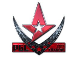 Sticker | Astralis (Foil) | Krakow 2017 (Sticker | Astralis (Foil) | Krakow 2017)