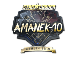 Sticker | AmaNEk (Gold) | Berlin 2019 (Sticker | AmaNEk (Gold) | Berlin 2019)