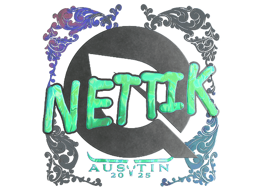 Sticker | nettik (Holo) | Austin 2025 (Sticker | nettik (Holo) | Austin 2025)