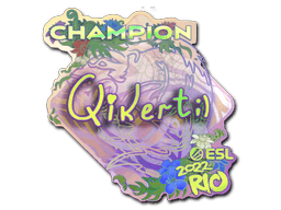 Sticker | qikert (Holo, Champion) | Rio 2022 (Sticker | qikert (Holo, Champion) | Rio 2022)