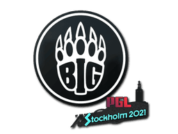 Sticker | BIG | Stockholm 2021 (Sticker | BIG | Stockholm 2021)
