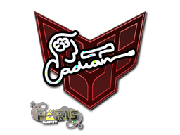 Sticker | cadiaN (Glitter) | Paris 2023 (Sticker | cadiaN (Glitter) | Paris 2023)
