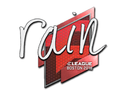 Sticker | rain | Boston 2018 (Sticker | rain | Boston 2018)
