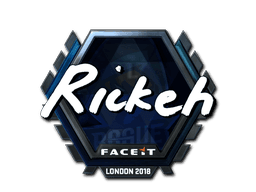 Sticker | Rickeh (Foil) | London 2018 (Sticker | Rickeh (Foil) | London 2018)