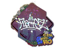 Sticker | FlameZ (Glitter) | Rio 2022 (Sticker | FlameZ (Glitter) | Rio 2022)