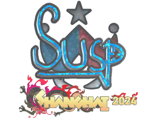 Sticker | susp (Glitter) | Shanghai 2024 (Sticker | susp (Glitter) | Shanghai 2024)