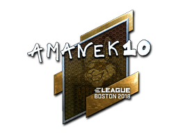 Sticker | AmaNEk (Foil) | Boston 2018 (Sticker | AmaNEk (Foil) | Boston 2018)
