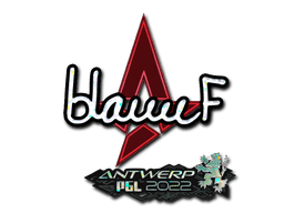 Sticker | blameF (Glitter) | Antwerp 2022 (Sticker | blameF (Glitter) | Antwerp 2022)