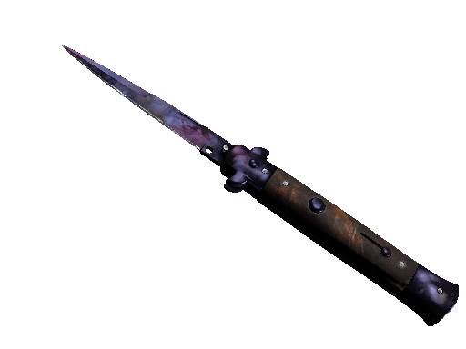 ★ Stiletto Knife | Doppler Black Pearl