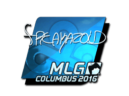 Sticker | freakazoid (Foil) | MLG Columbus 2016 (Sticker | freakazoid (Foil) | MLG Columbus 2016)