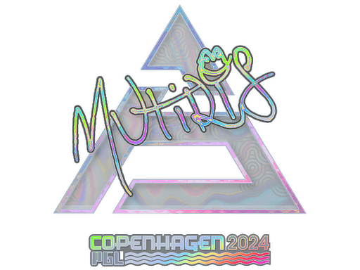 Sticker | MUTiRiS (Holo) | Copenhagen 2024 (Sticker | MUTiRiS (Holo) | Copenhagen 2024)