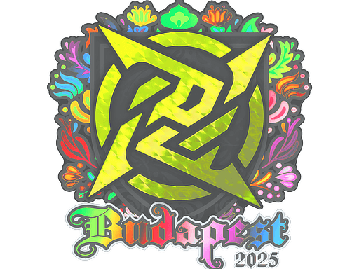 Sticker | Ninjas in Pyjamas (Holo) | Budapest 2025 (Sticker | Ninjas in Pyjamas (Holo) | Budapest 2025)