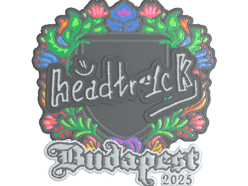Sticker | headtr1ck (Embroidered) | Budapest 2025 (Sticker | headtr1ck (Embroidered) | Budapest 2025)