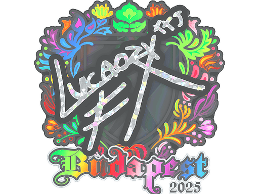 Sticker | Lucaozy (Holo) | Budapest 2025 (Sticker | Lucaozy (Holo) | Budapest 2025)