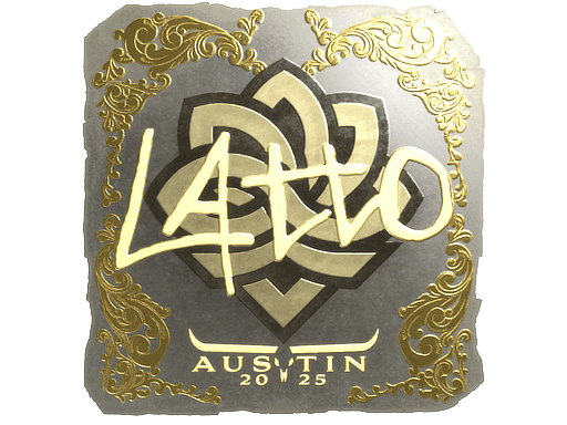 Sticker | latto (Gold) | Austin 2025 (Sticker | latto (Gold) | Austin 2025)