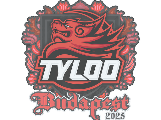Sticker | TYLOO | Budapest 2025 (Sticker | TYLOO | Budapest 2025)
