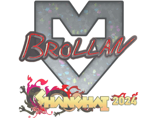 Sticker | Brollan (Glitter) | Shanghai 2024 (Sticker | Brollan (Glitter) | Shanghai 2024)