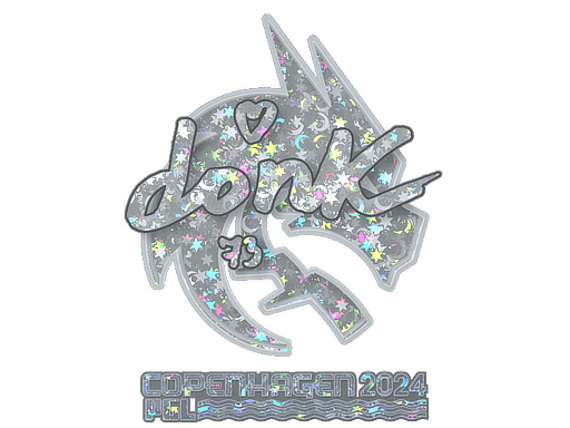Sticker | donk (Glitter) | Copenhagen 2024 (Sticker | donk (Glitter) | Copenhagen 2024)
