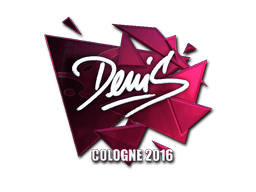 Sticker | denis (Foil) | Cologne 2016 (Sticker | denis (Foil) | Cologne 2016)