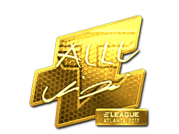 Sticker | allu (Gold) | Atlanta 2017 (Sticker | allu (Gold) | Atlanta 2017)