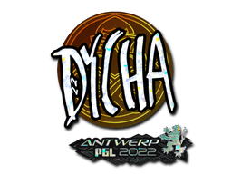Sticker | dycha (Glitter) | Antwerp 2022 (Sticker | dycha (Glitter) | Antwerp 2022)