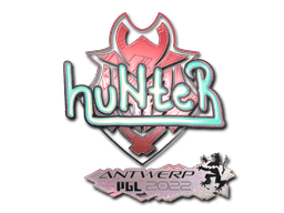 Sticker | huNter (Holo) | Antwerp 2022 (Sticker | huNter (Holo) | Antwerp 2022)