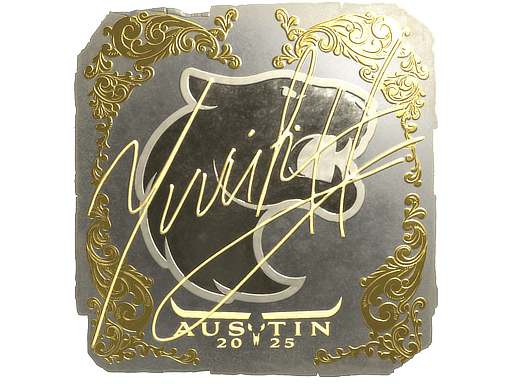 Sticker | yuurih (Gold) | Austin 2025 (Sticker | yuurih (Gold) | Austin 2025)