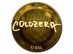 Sticker | coldzera (Gold) | Katowice 2019 (Sticker | coldzera (Gold) | Katowice 2019)