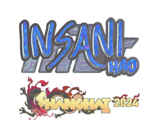 Sticker | insani (Holo) | Shanghai 2024 (Sticker | insani (Holo) | Shanghai 2024)