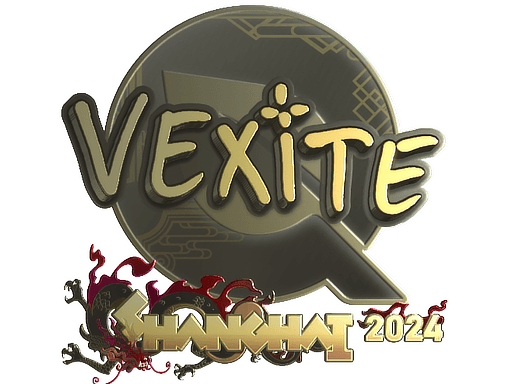 Sticker | vexite (Gold) | Shanghai 2024 (Sticker | vexite (Gold) | Shanghai 2024)