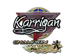 Sticker | karrigan (Glitter, Champion) | Antwerp 2022 (Sticker | karrigan (Glitter, Champion) | Antwerp 2022)