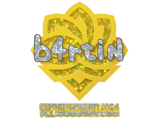 Sticker | b4rtiN (Glitter) | Copenhagen 2024 (Sticker | b4rtiN (Glitter) | Copenhagen 2024)
