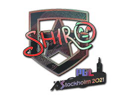 Sticker | sh1ro (Holo) | Stockholm 2021 (Sticker | sh1ro (Holo) | Stockholm 2021)