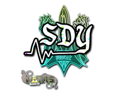 Sticker | sdy (Glitter) | Paris 2023 (Sticker | sdy (Glitter) | Paris 2023)