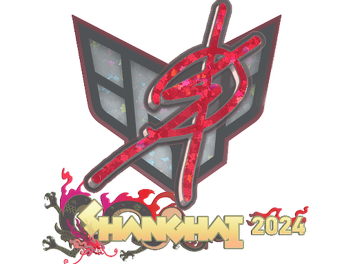 Sticker | degster (Glitter) | Shanghai 2024 (Sticker | degster (Glitter) | Shanghai 2024)