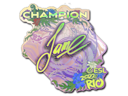 Sticker | Jame (Holo, Champion) | Rio 2022 (Sticker | Jame (Holo, Champion) | Rio 2022)