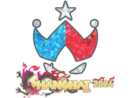 Sticker | Wildcard (Glitter) | Shanghai 2024 (Sticker | Wildcard (Glitter) | Shanghai 2024)