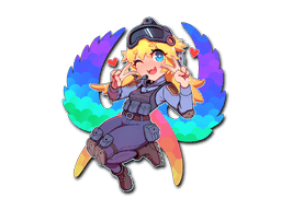 Sticker | Kawaii CT (Holo) (Sticker | Kawaii CT (Holo))