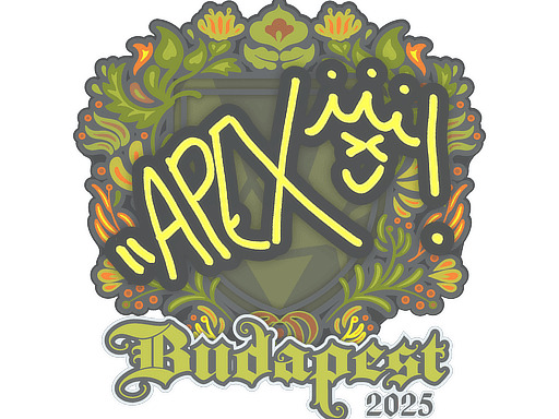 Sticker | apEX | Budapest 2025 (Sticker | apEX | Budapest 2025)