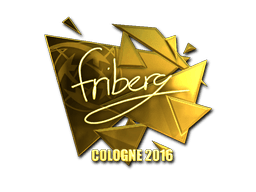 Sticker | friberg (Gold) | Cologne 2016 (Sticker | friberg (Gold) | Cologne 2016)