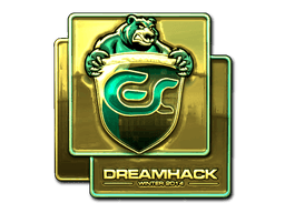 Sticker | ESC Gaming (Gold) | DreamHack 2014 (Sticker | ESC Gaming (Gold) | DreamHack 2014)