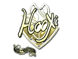Sticker | HooXi (Gold) | Paris 2023 (Sticker | HooXi (Gold) | Paris 2023)